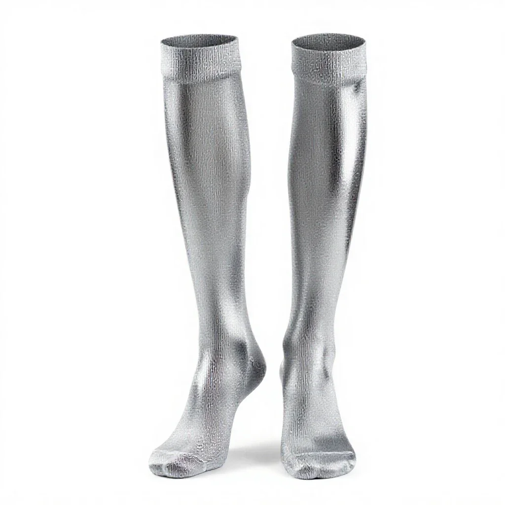 Knee-high isolated on a white background