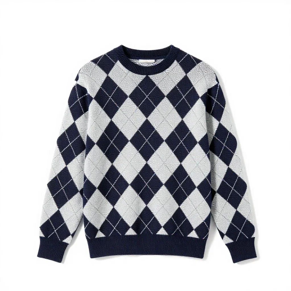 Argyle isolated on a white background