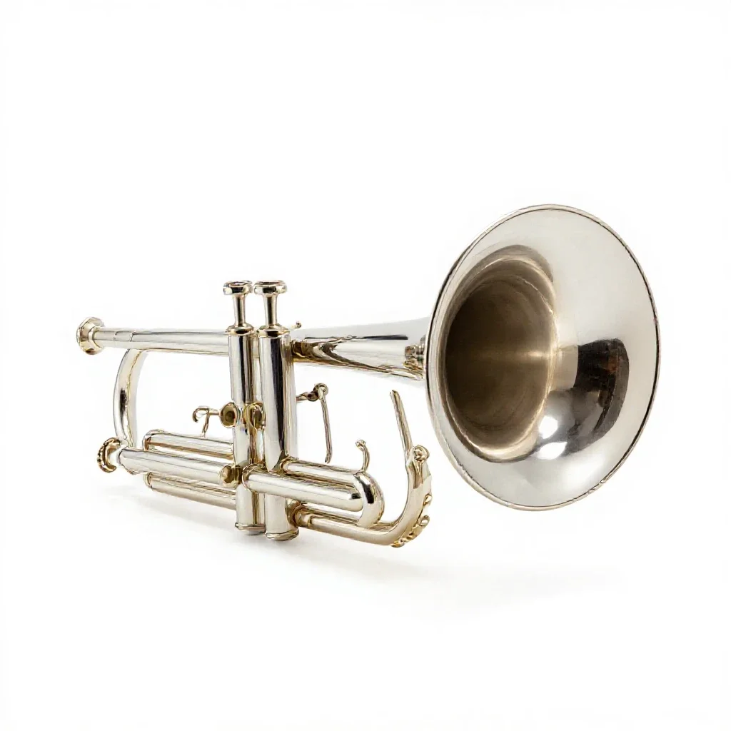 Baritone isolated on a white background