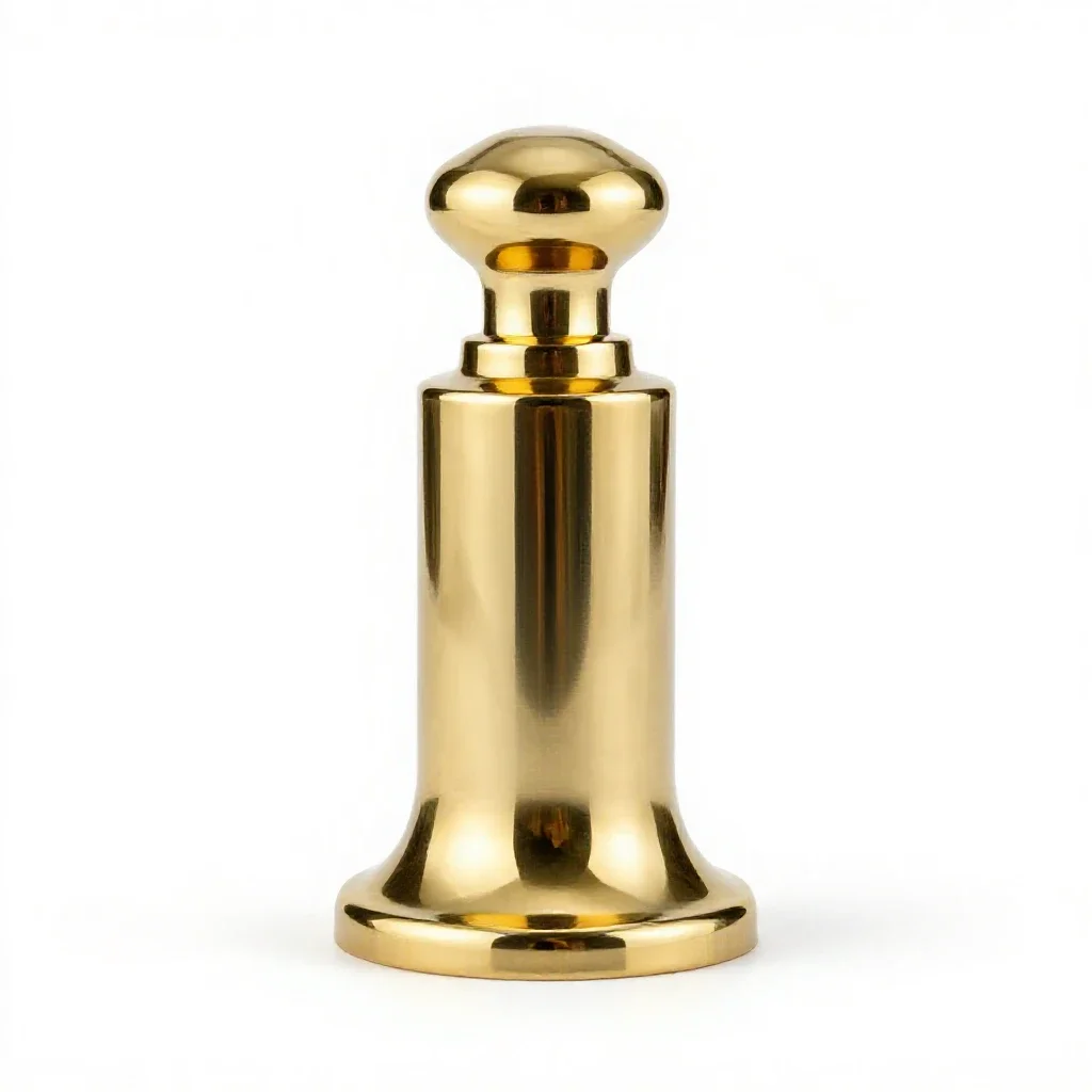 Brass isolated on a white background