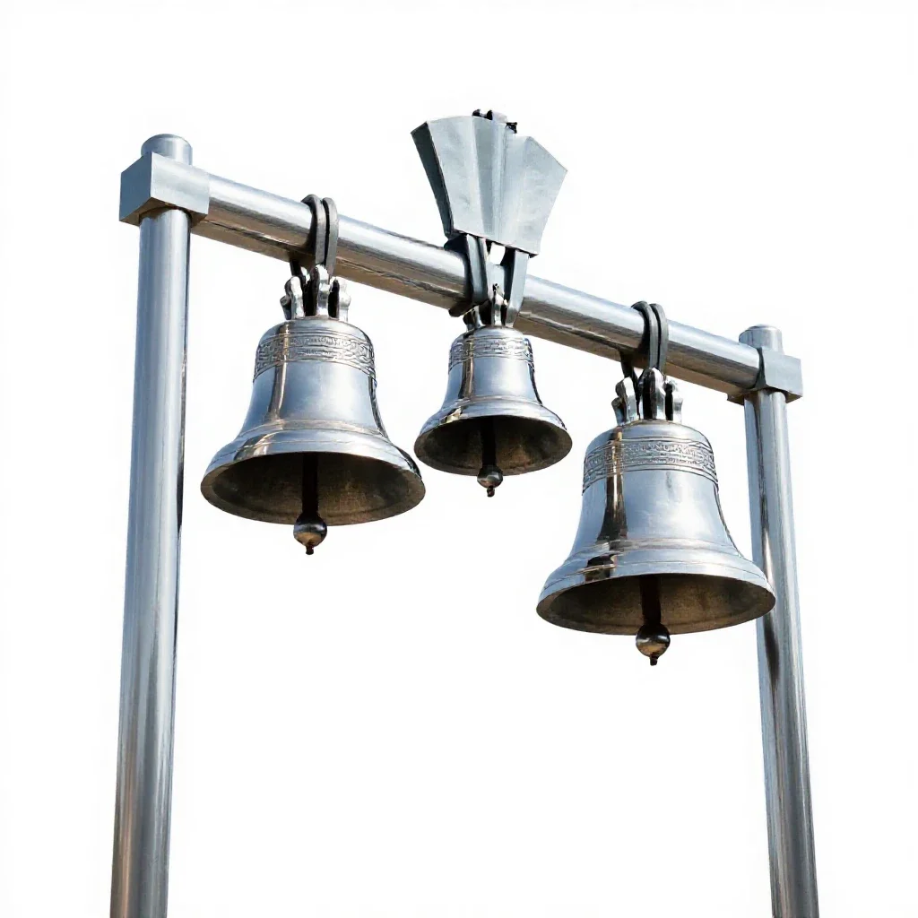 Carillon isolated on a white background