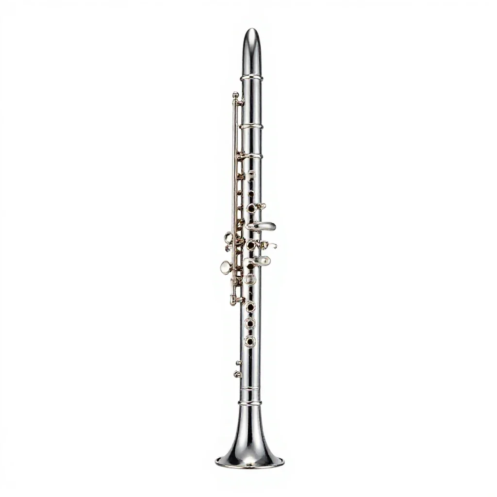 Chanter isolated on a white background