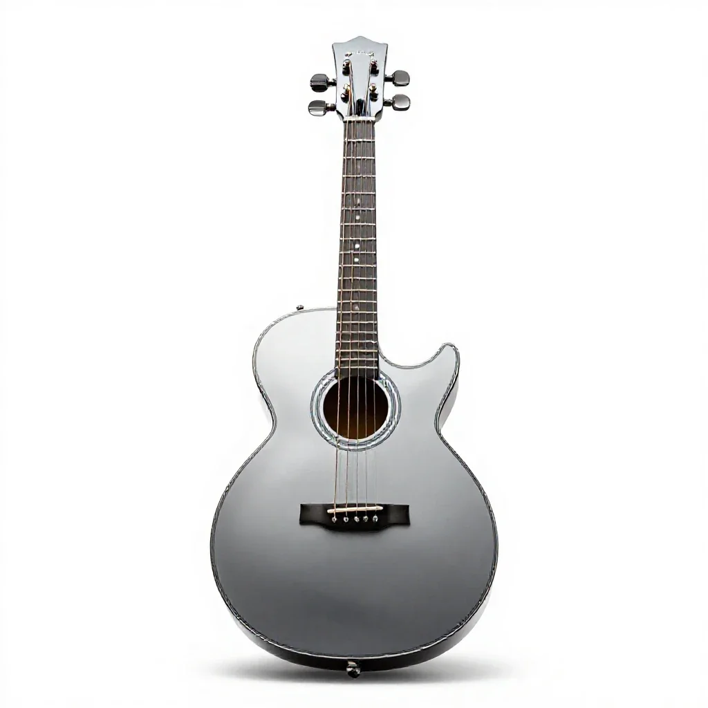 Cittern isolated on a white background