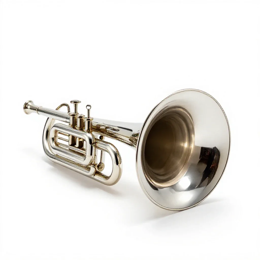 Clarion isolated on a white background