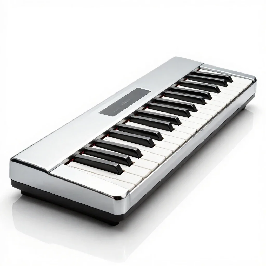 Clavier isolated on a white background