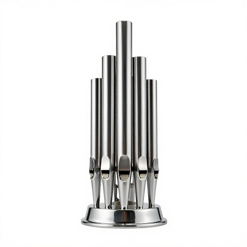 Flue stop isolated on a white background