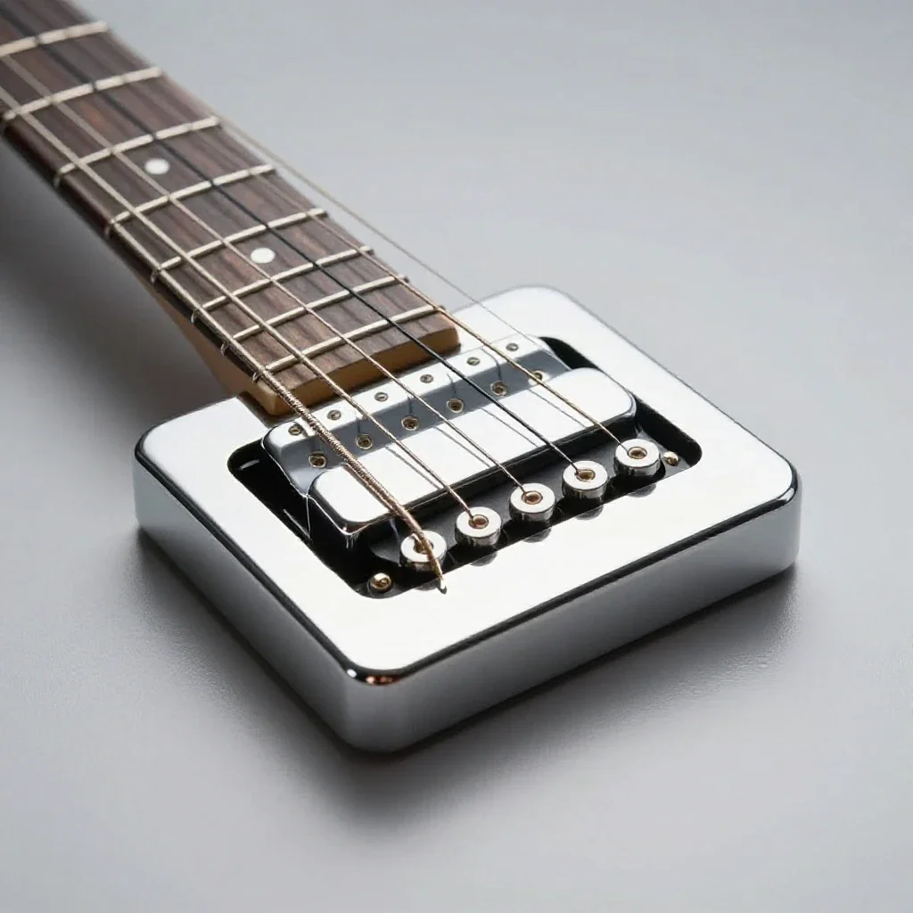 Guitar isolated on a white background