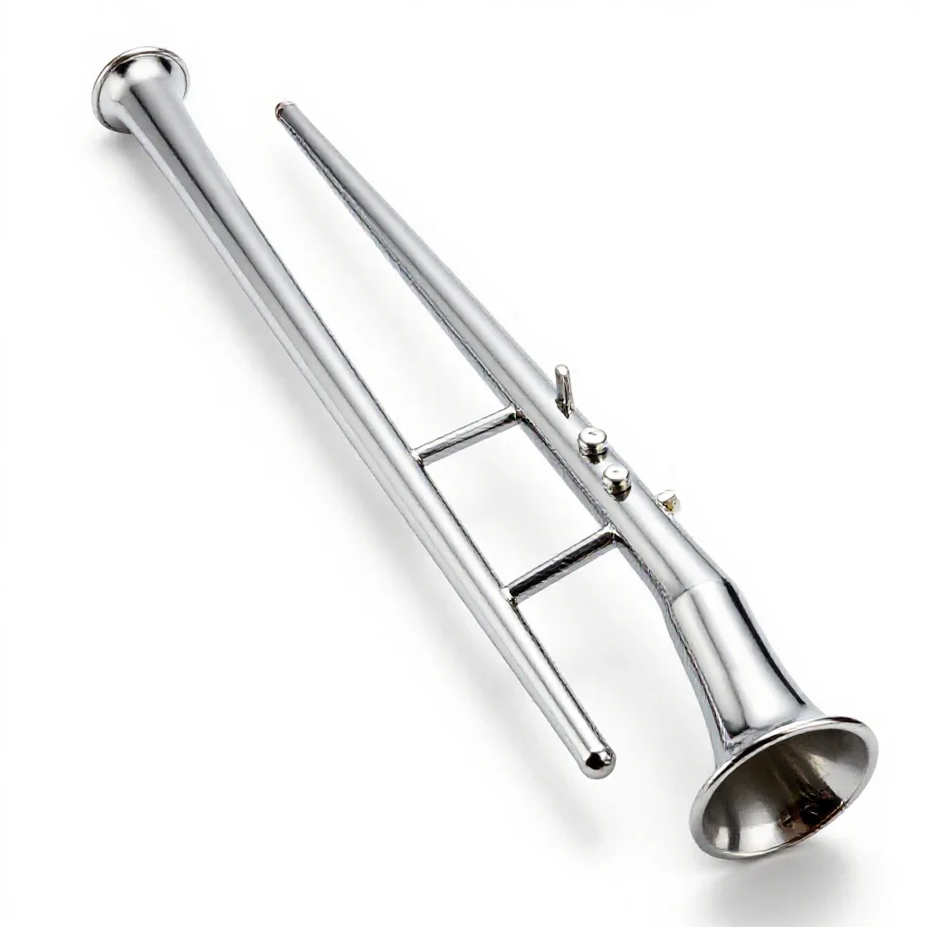 Krummhorn isolated on a white background