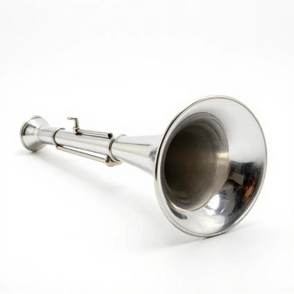 Post horn isolated on a white background