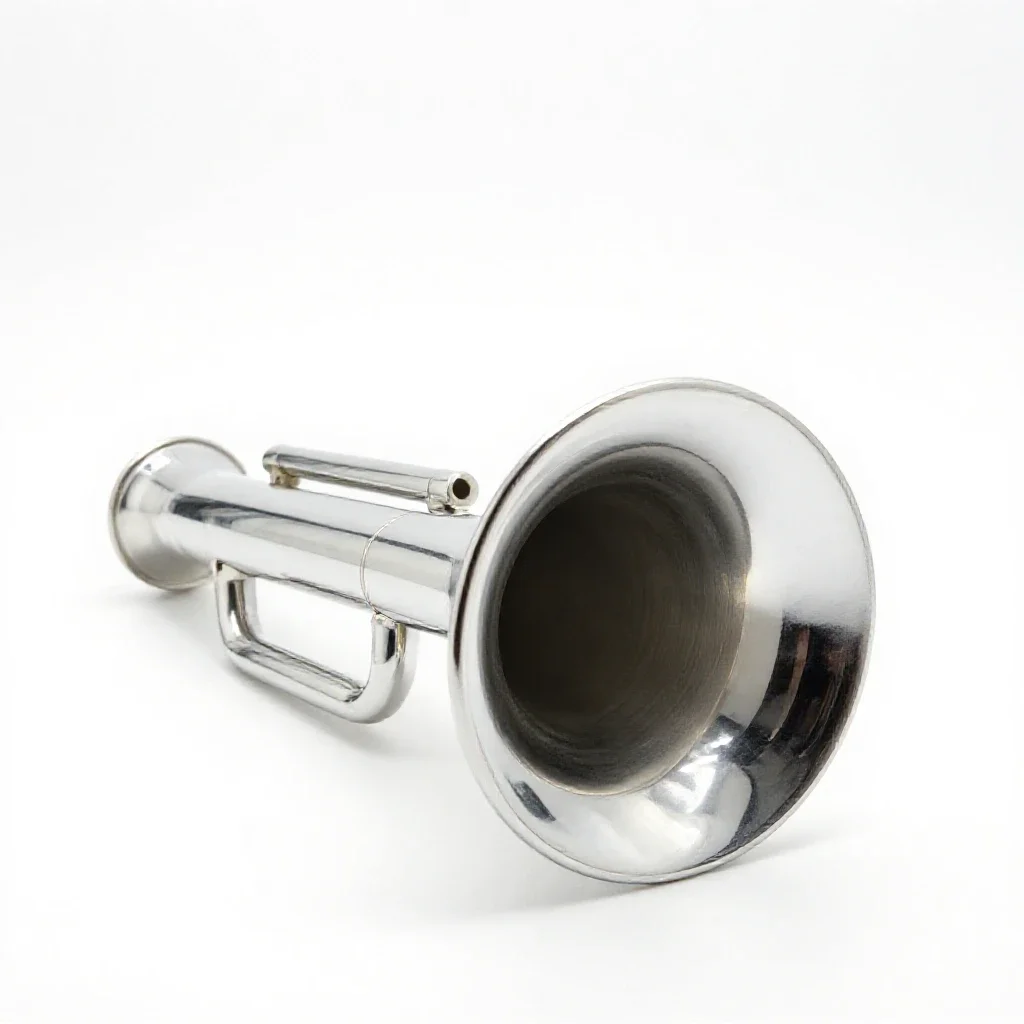 Tabor pipe isolated on a white background