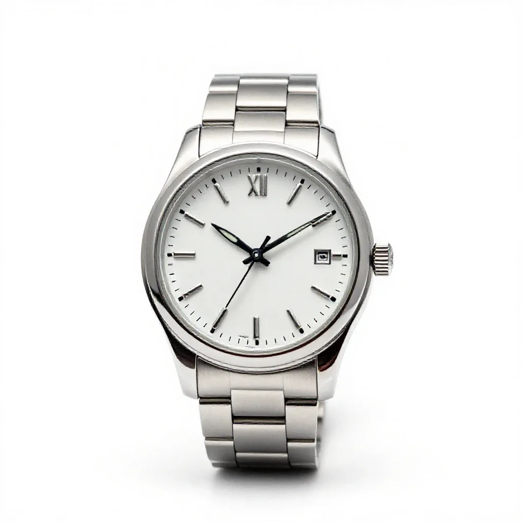 Timepiece isolated on a white background