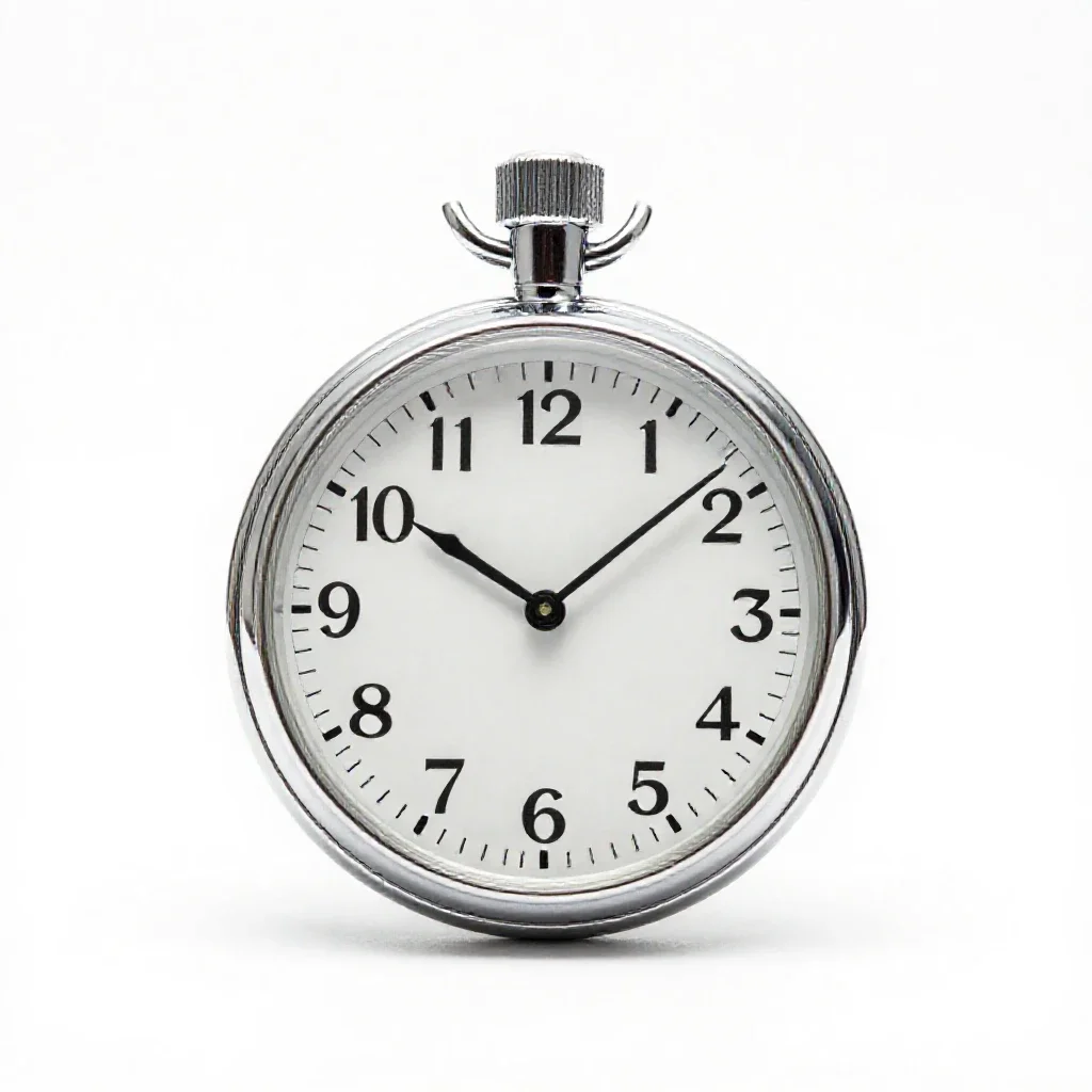 Timer isolated on a white background