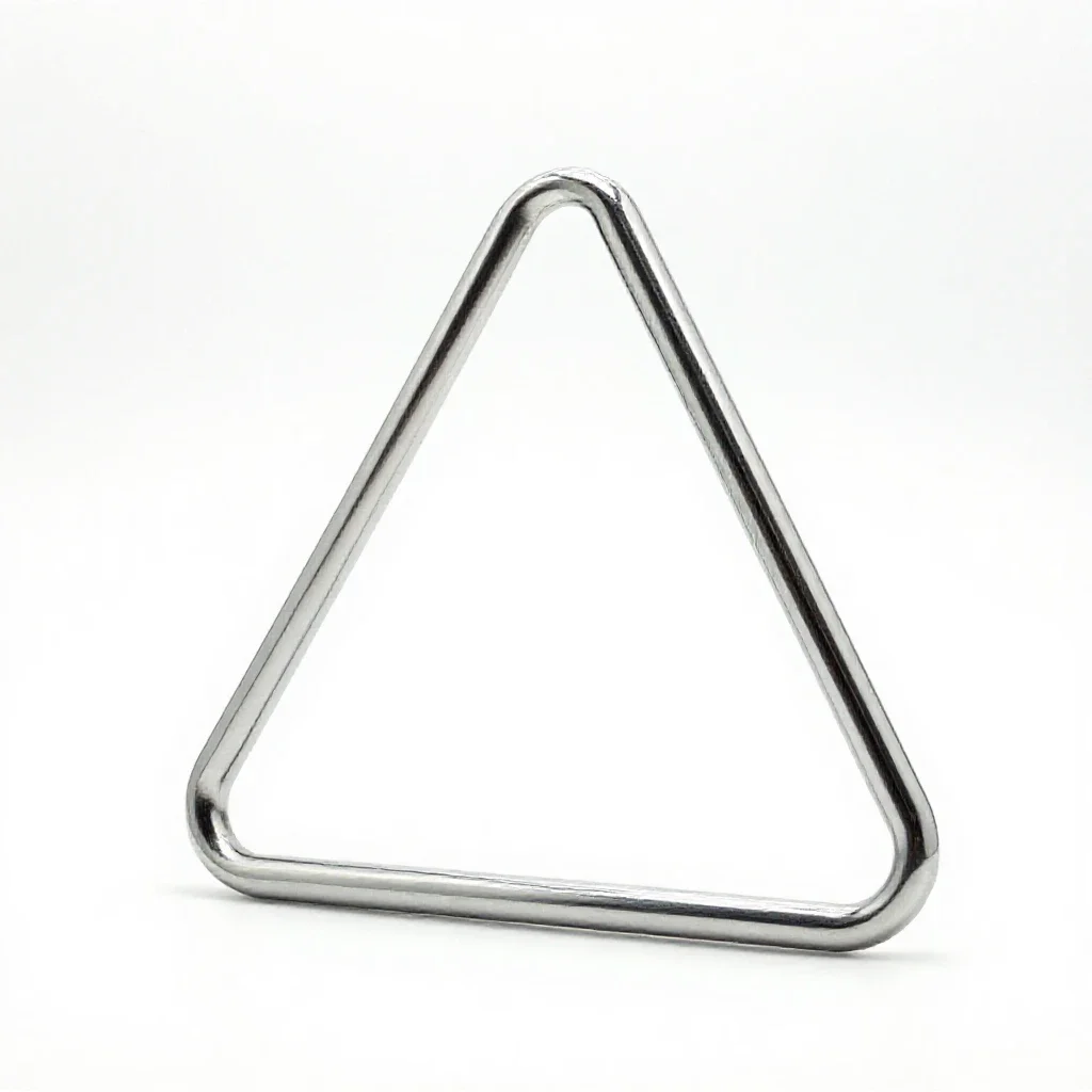 Triangle isolated on a white background
