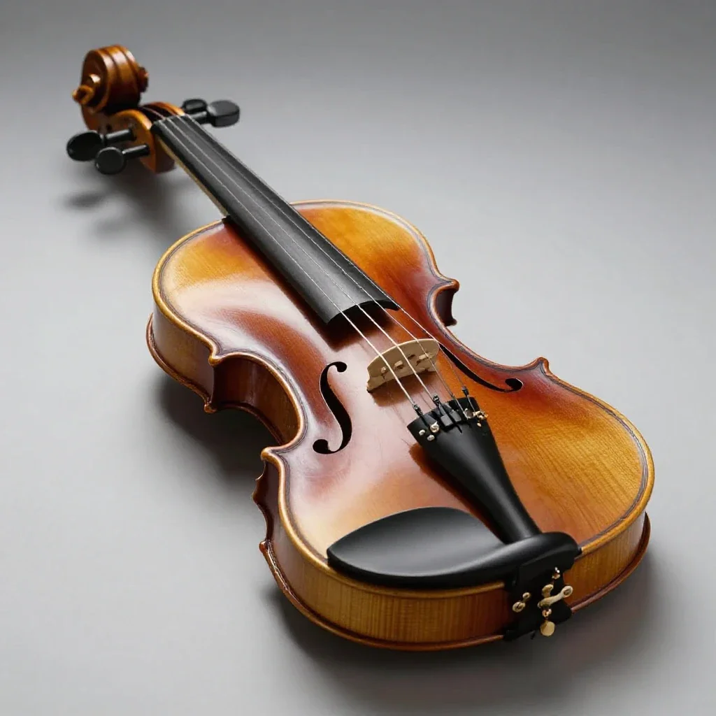 Viol isolated on a white background