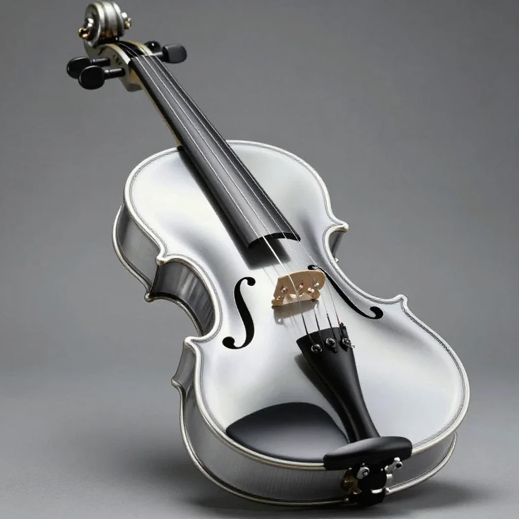 Viola da braccio isolated on a white background