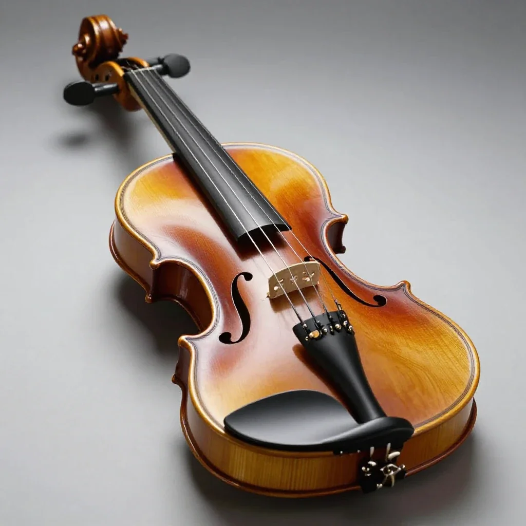 Viola isolated on a white background