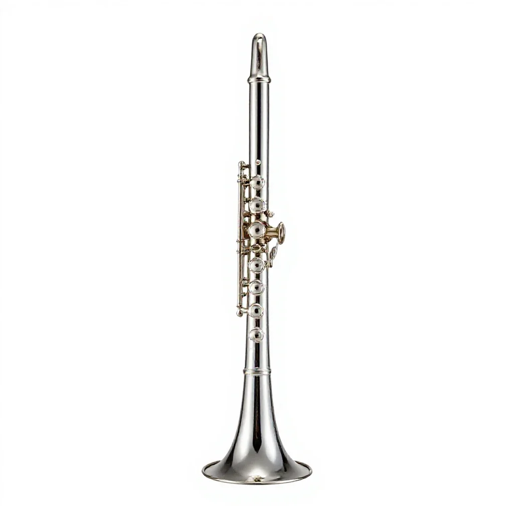 Woodwind isolated on a white background