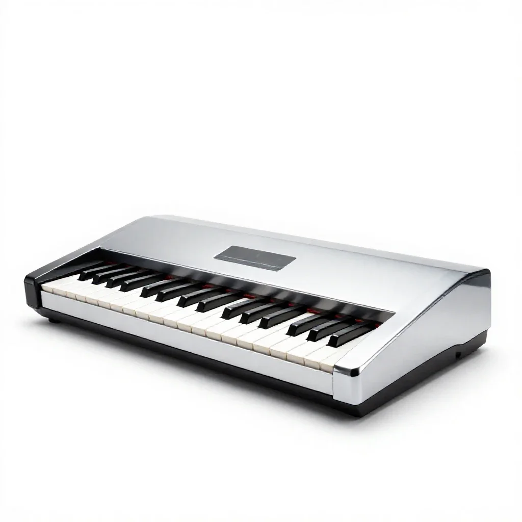 Electronic instrument isolated on a white background