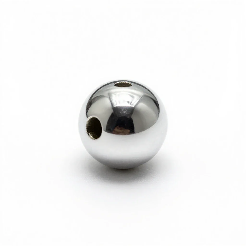 Bead isolated on a white background