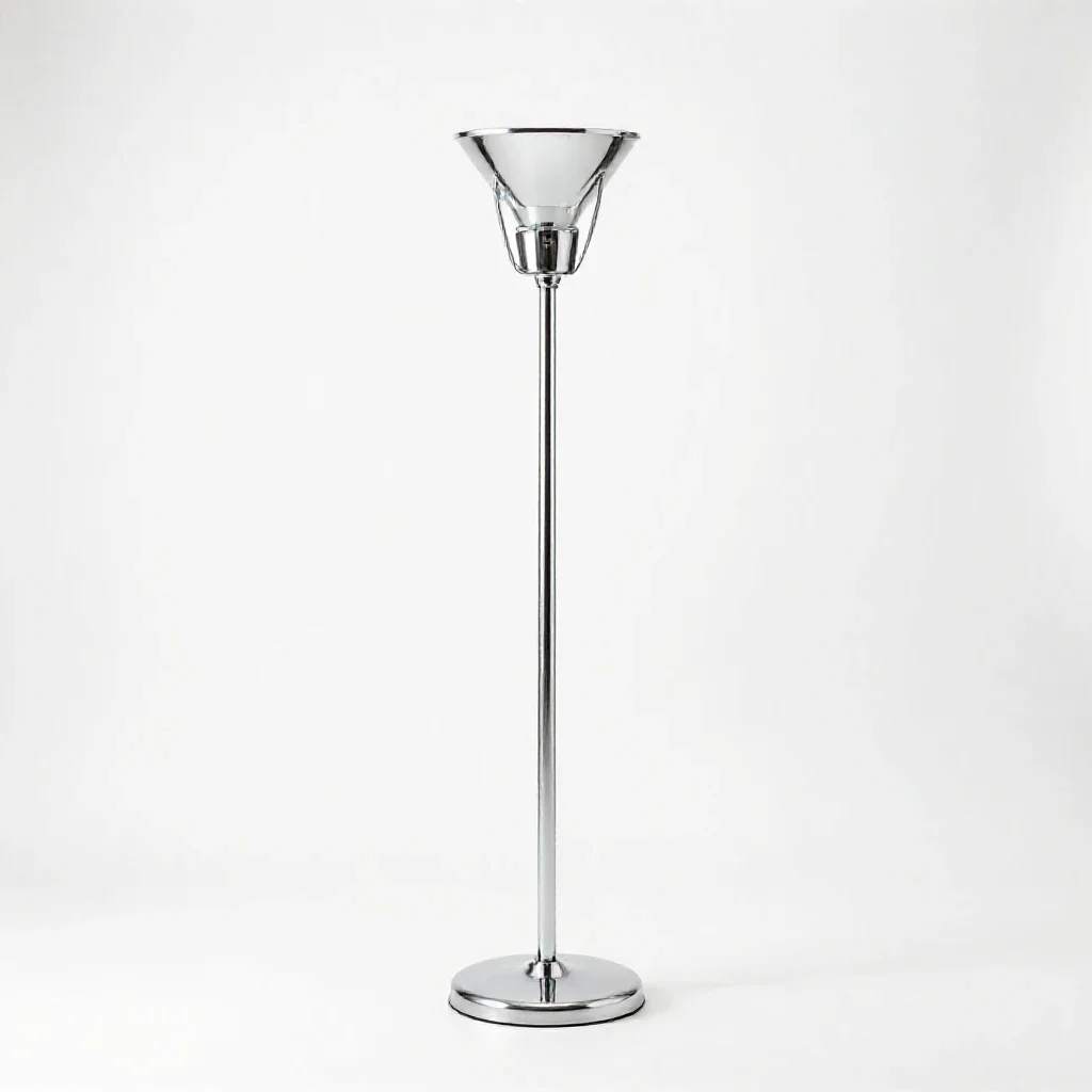 Floor lamp isolated on a white background
