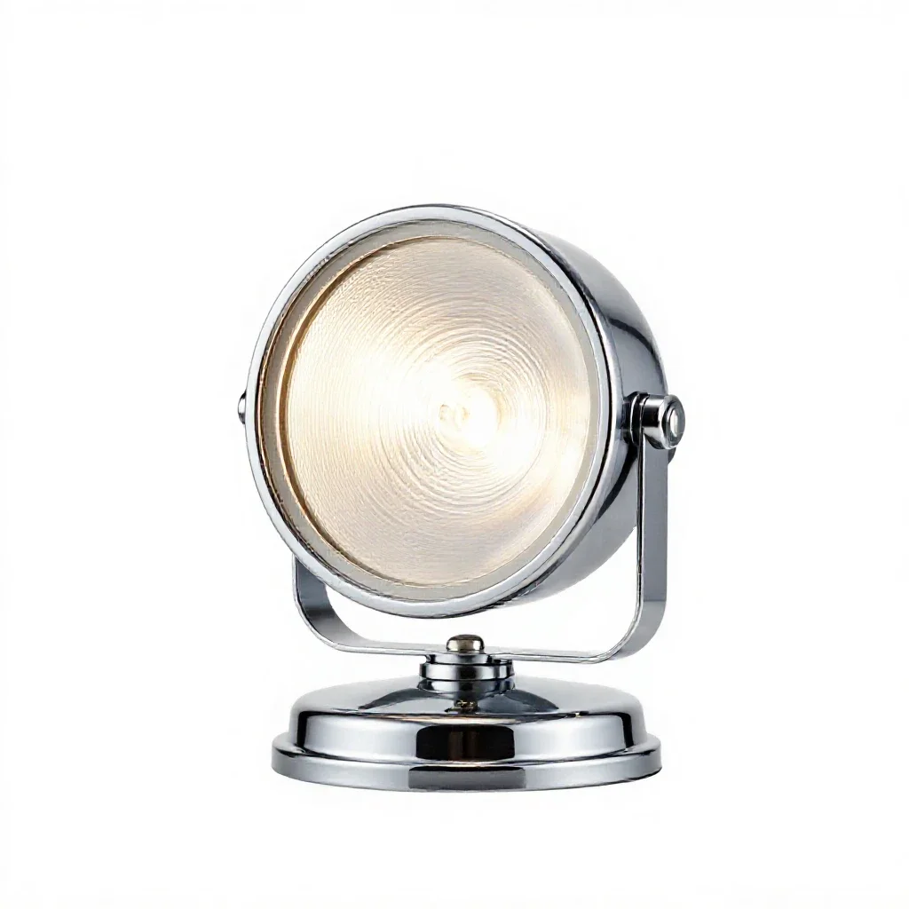 Light isolated on a white background