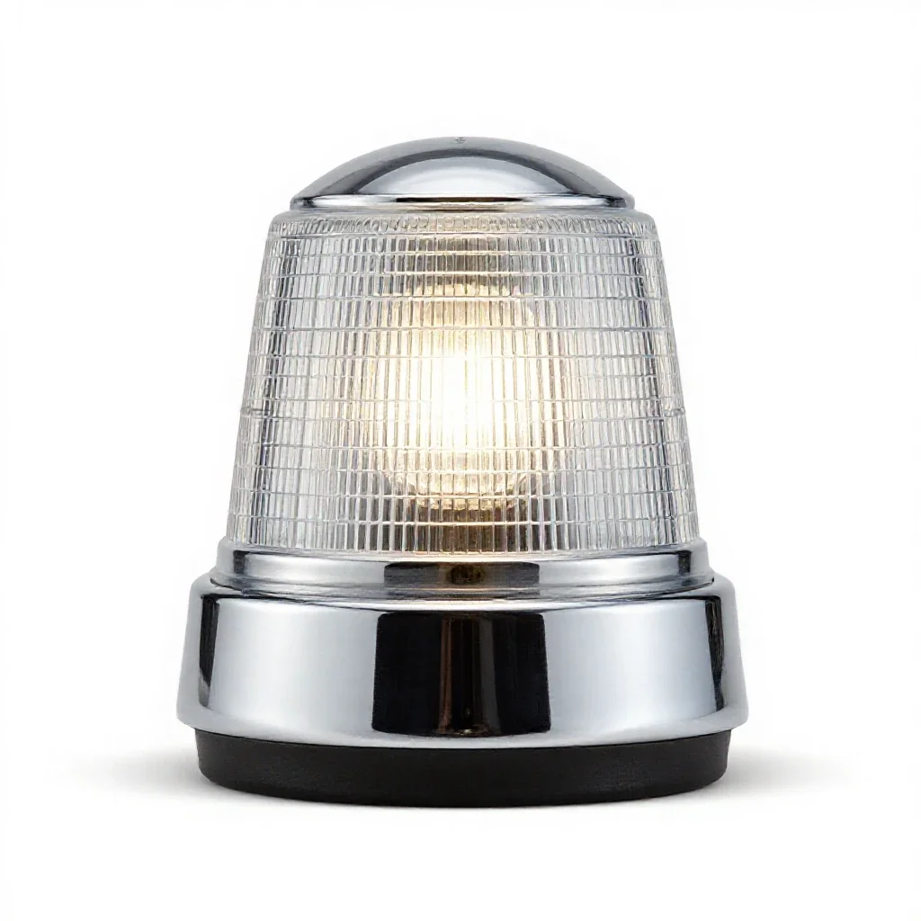 Navigation light isolated on a white background