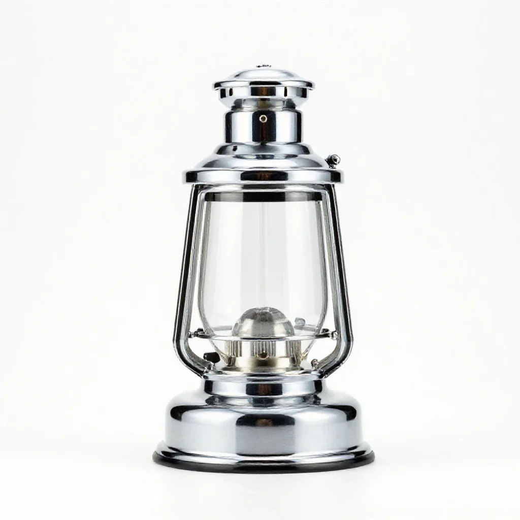 Safety lamp isolated on a white background