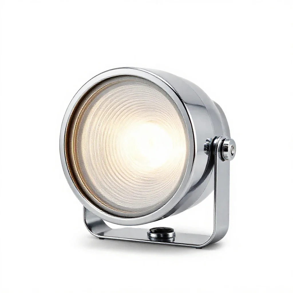 Source of illumination isolated on a white background