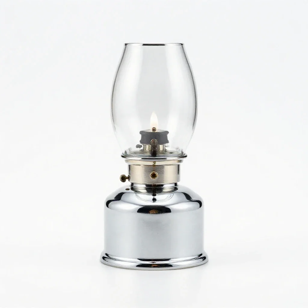Spirit lamp isolated on a white background