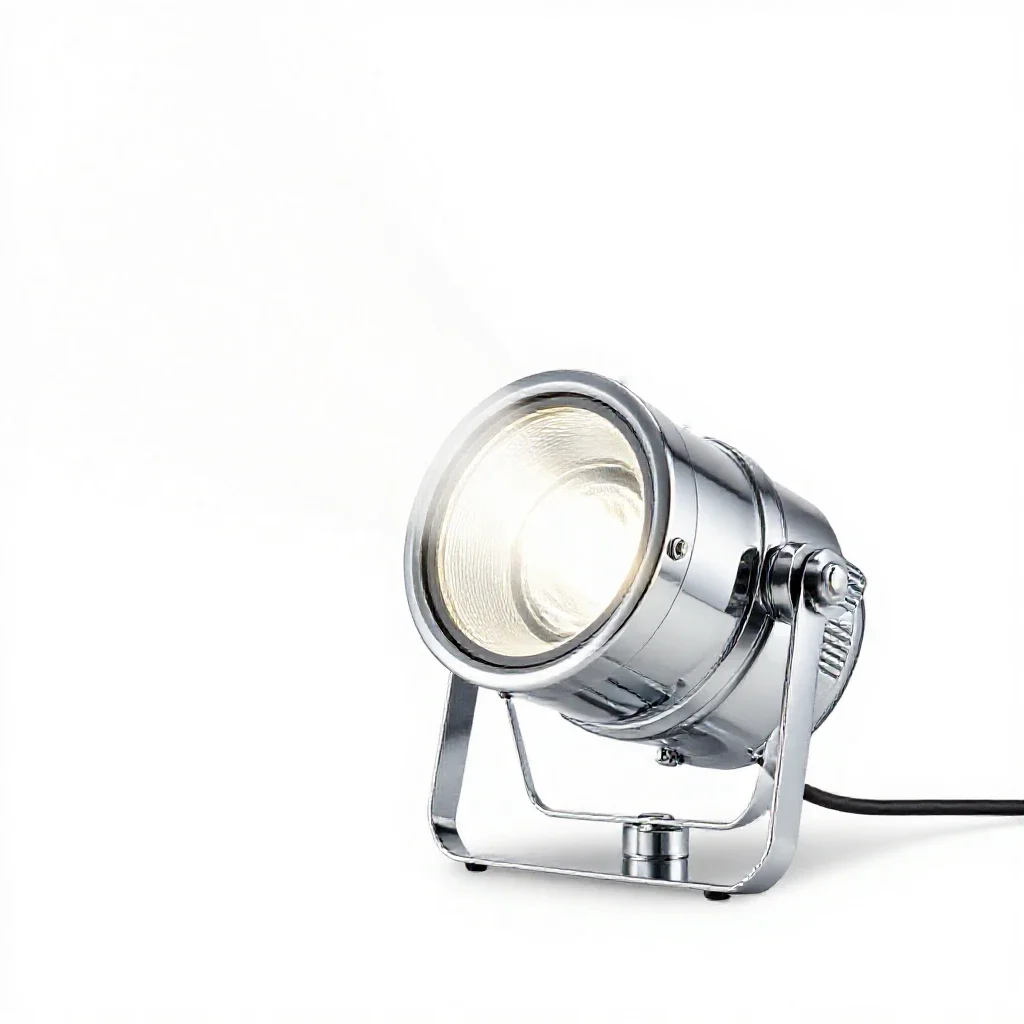 Spotlight isolated on a white background