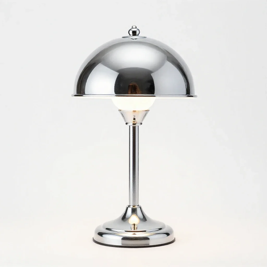 Table lamp isolated on a white background