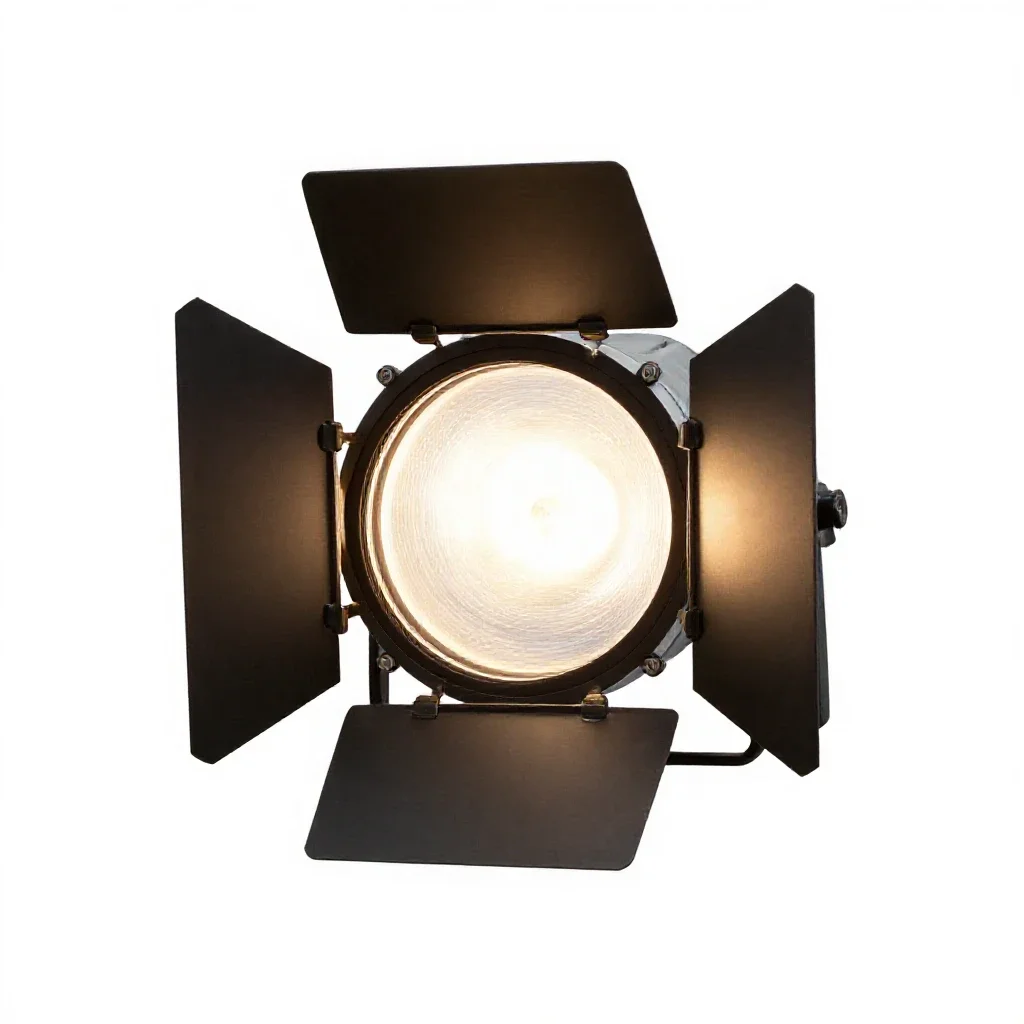 Theater light isolated on a white background
