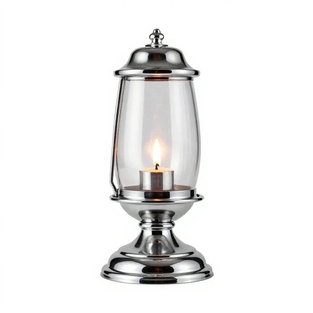Vigil light isolated on a white background