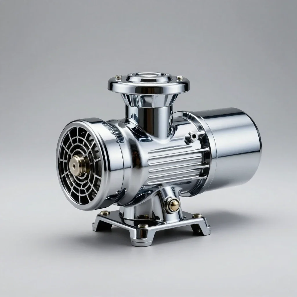 Bilge pump isolated on a white background