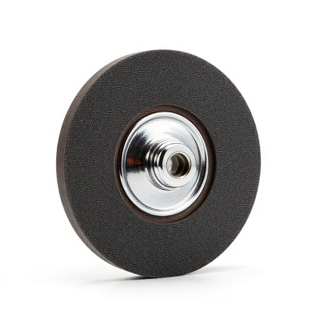 Buffing wheel isolated on a white background