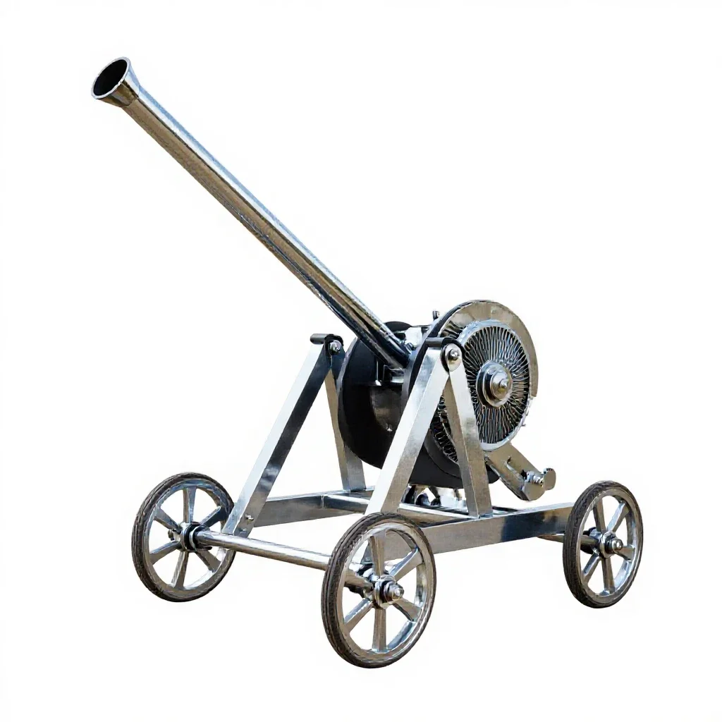 Catapult isolated on a white background