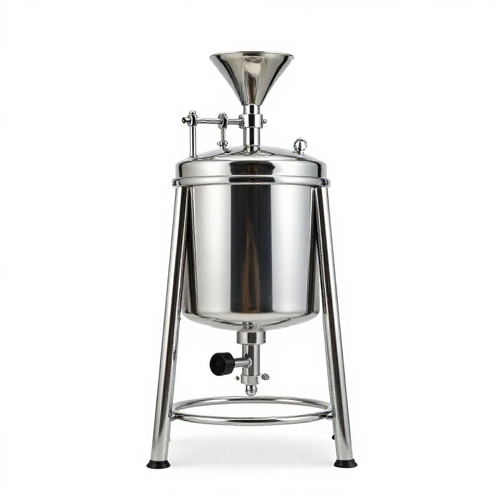 Ciderpress isolated on a white background