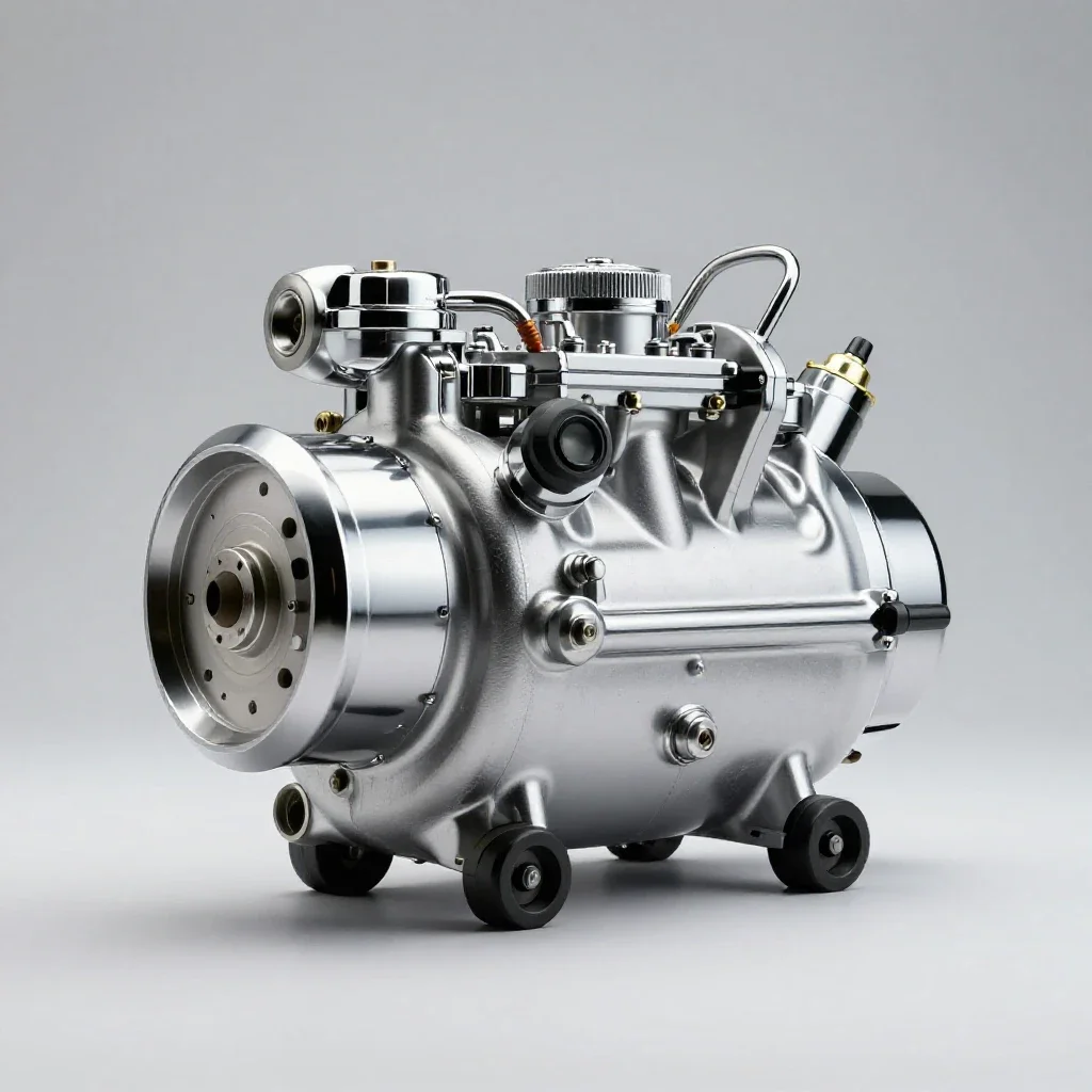 Compressor isolated on a white background