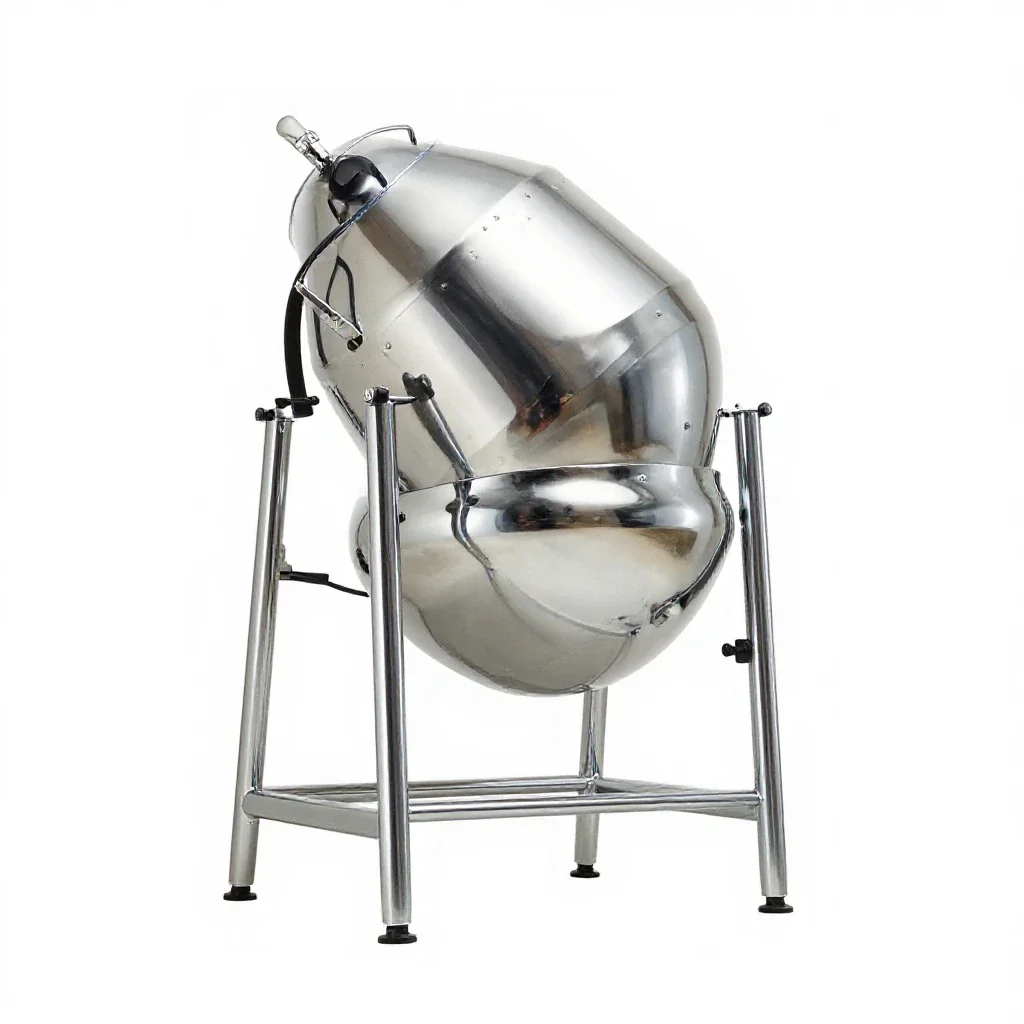 Concrete mixer isolated on a white background