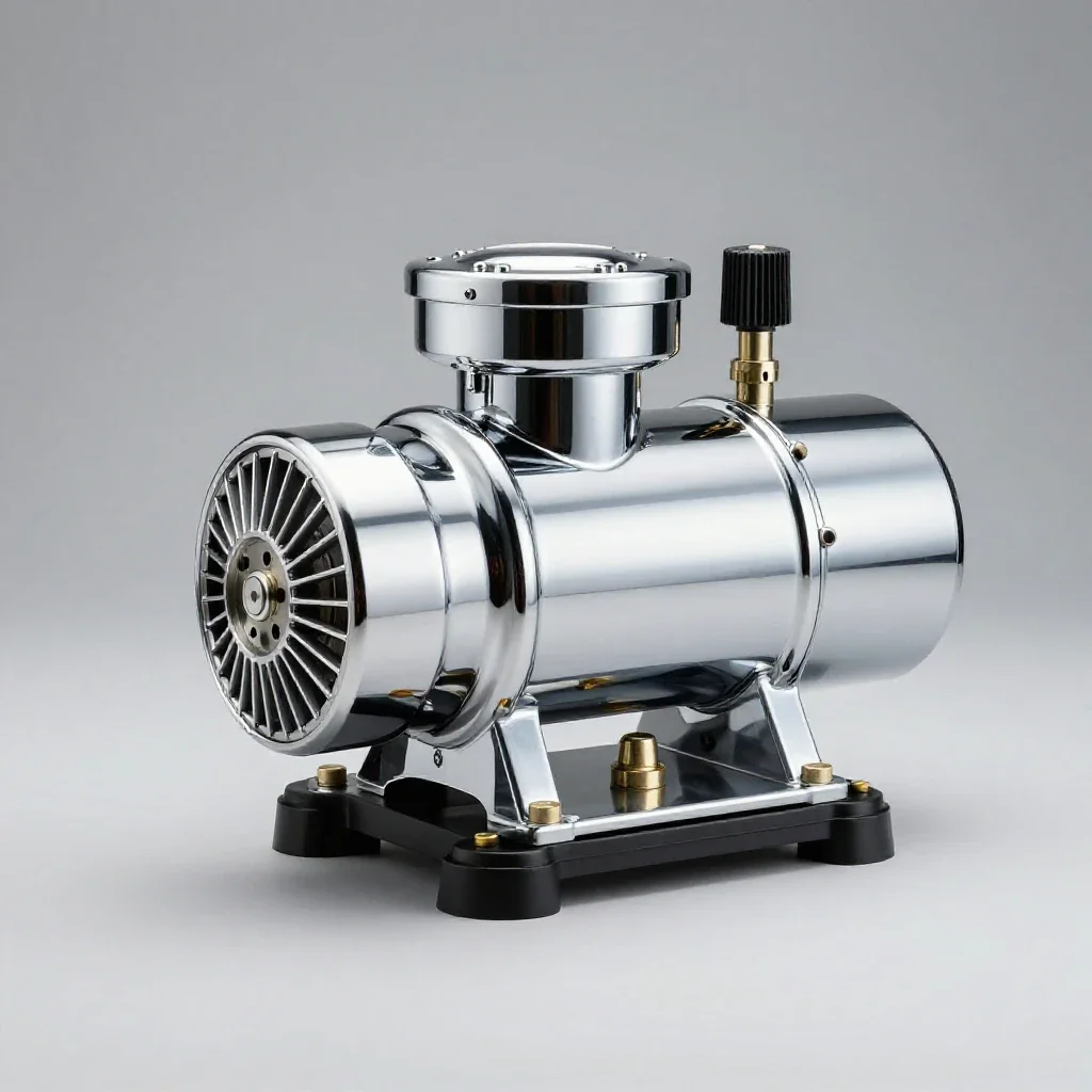 Condensation pump isolated on a white background