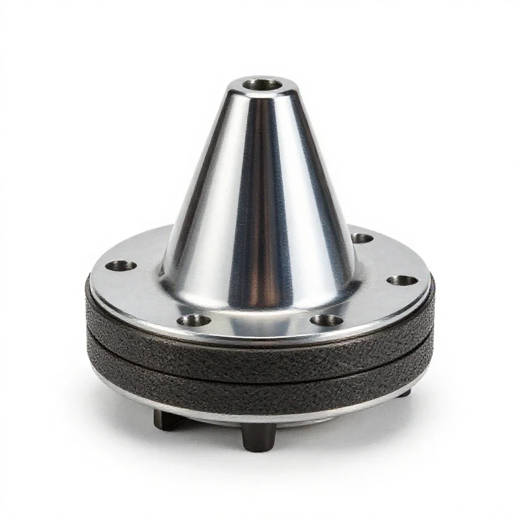 Cone clutch isolated on a white background