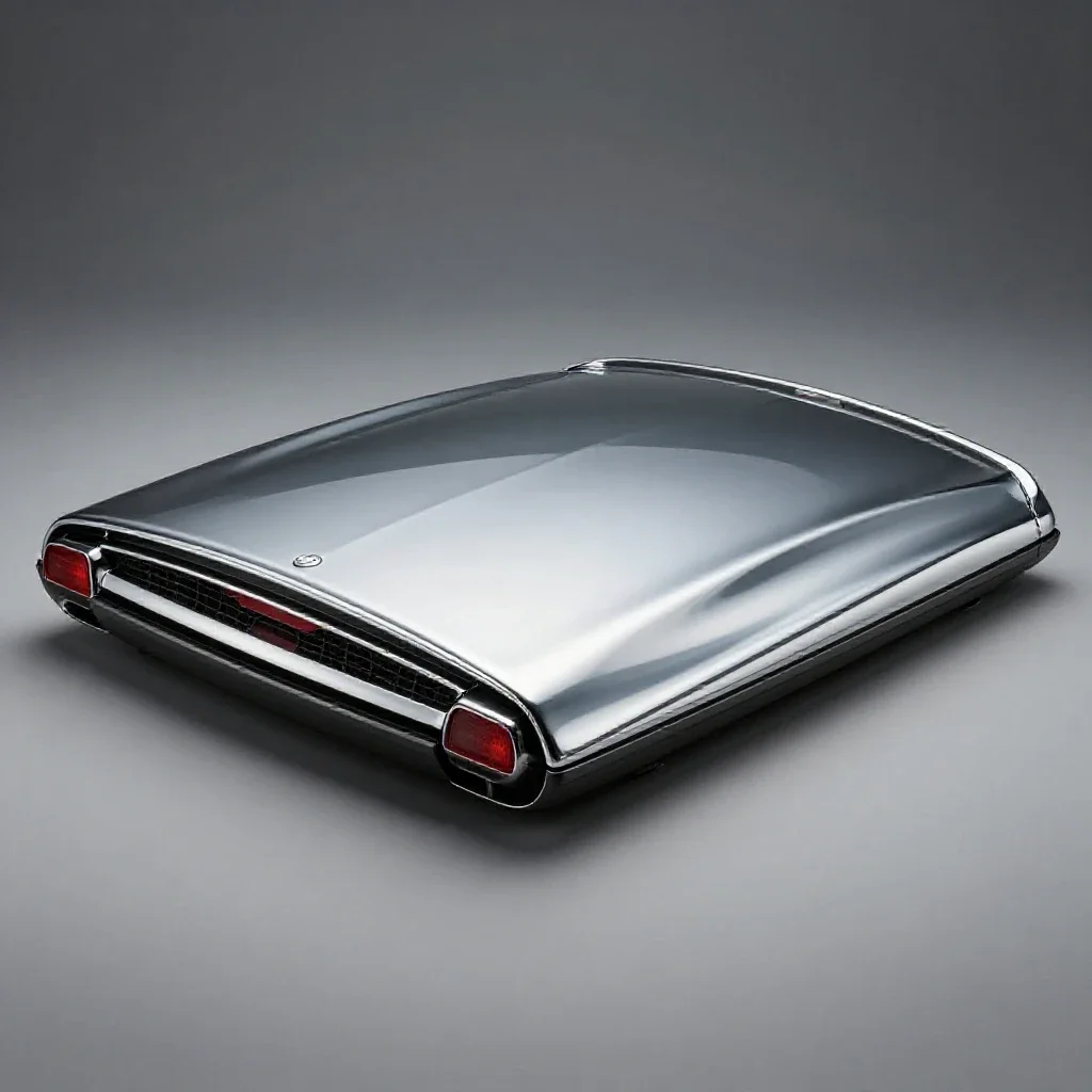 Convertible isolated on a white background