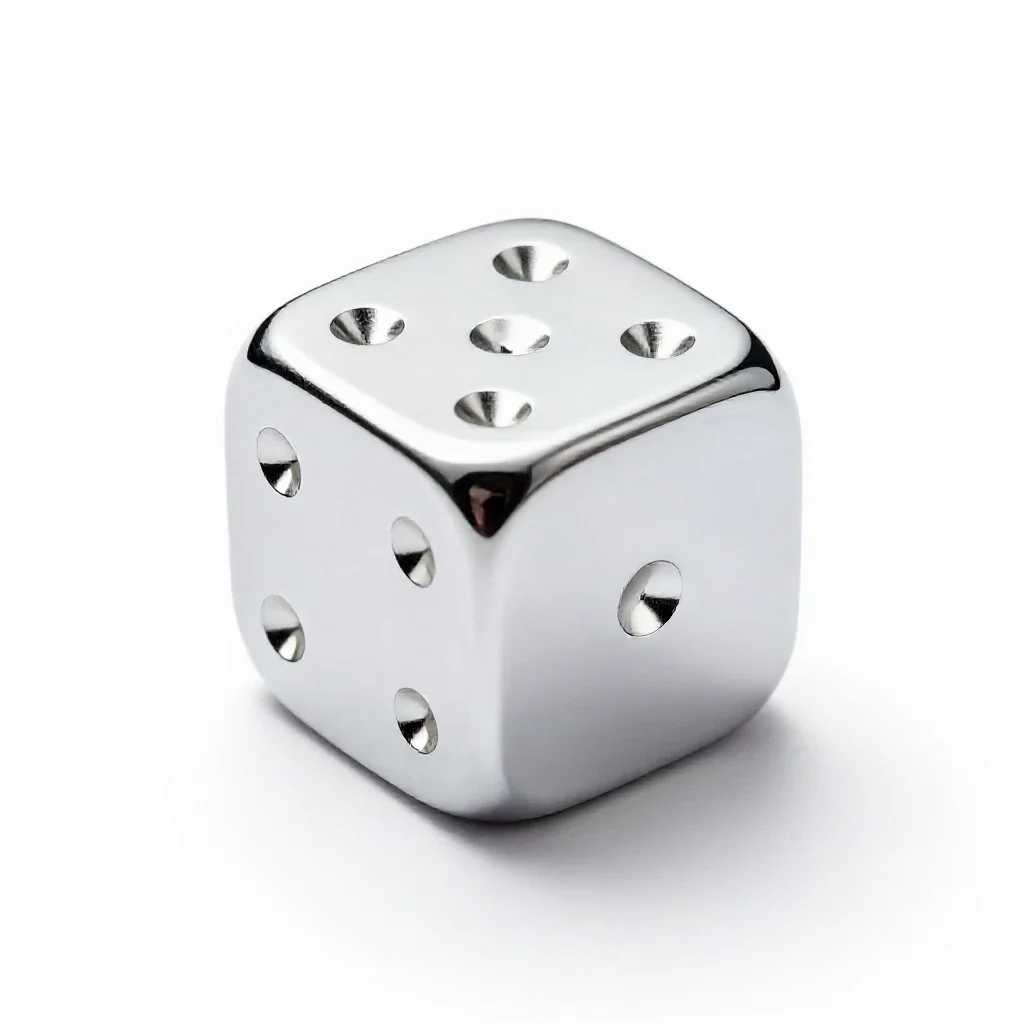 Dicer isolated on a white background