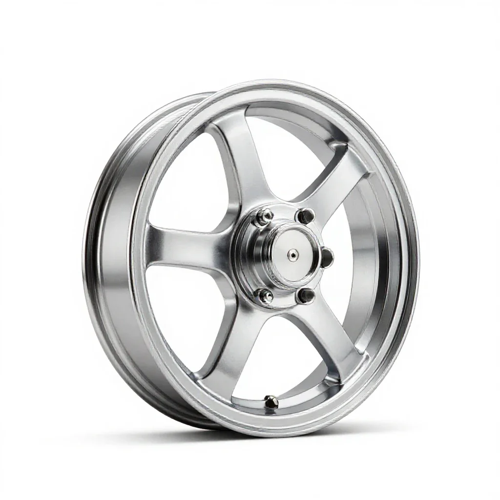 Driving wheel isolated on a white background