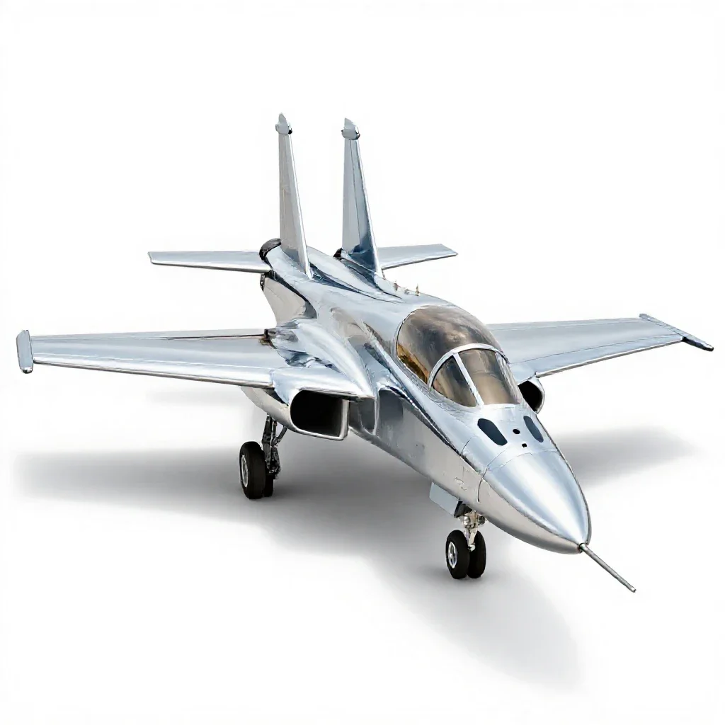Fanjet isolated on a white background