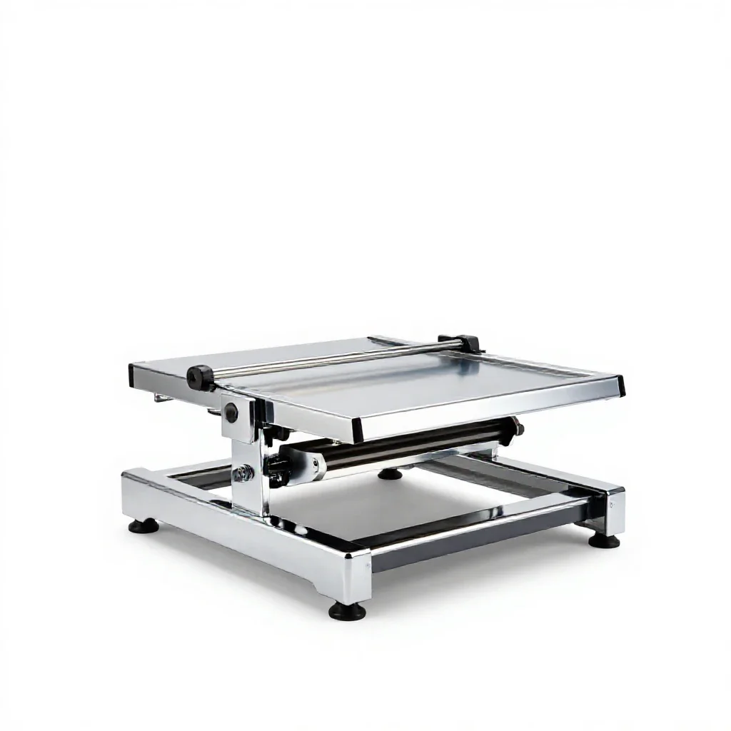Flatbed press isolated on a white background