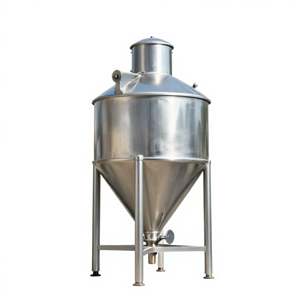 Flour mill isolated on a white background