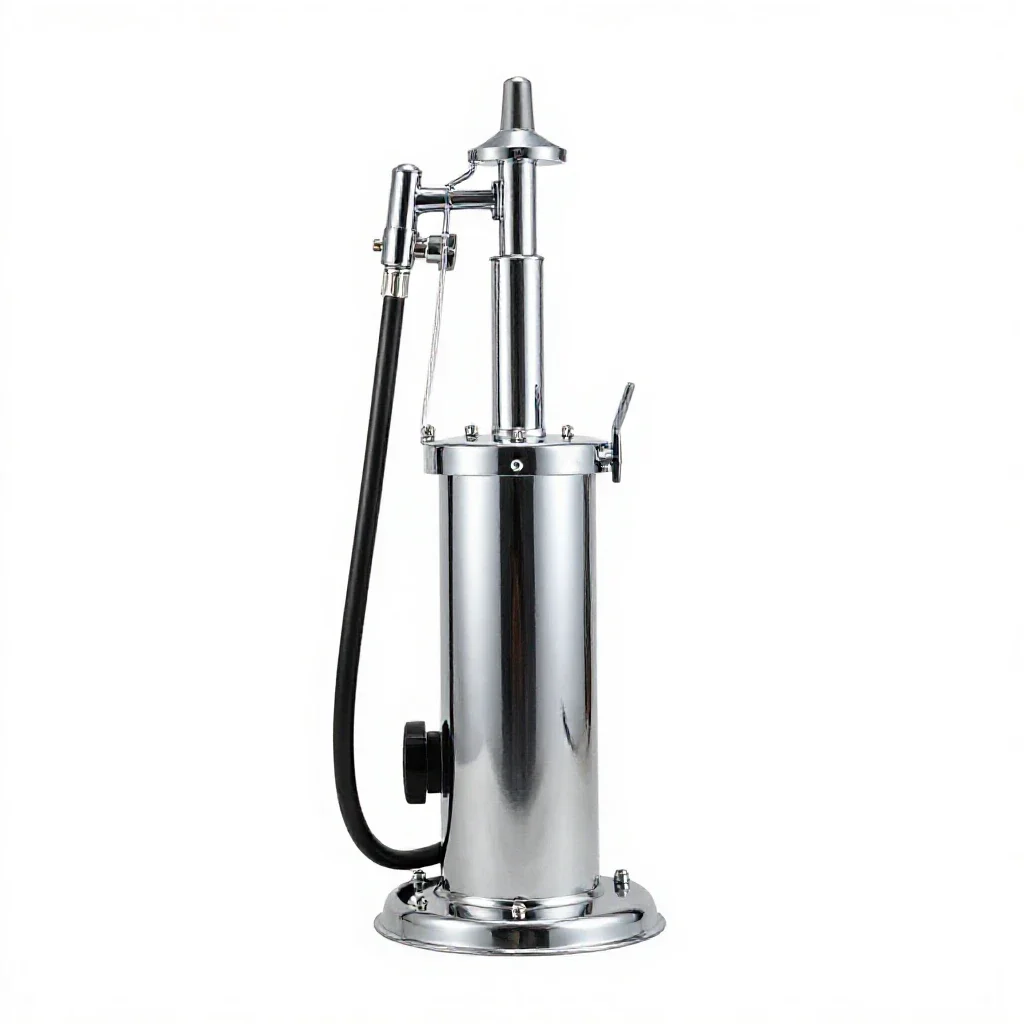 Force pump isolated on a white background