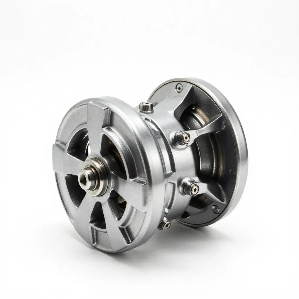Friction clutch isolated on a white background