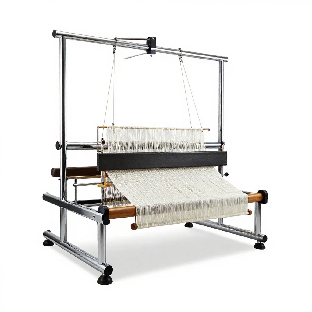 High-warp loom isolated on a white background